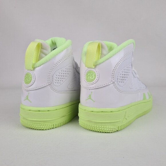 Air Jordan GIRLS AJF 9 (PS) LITTLE KIDS Sneakers White - Picture 6 of 9